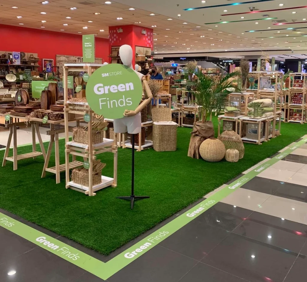 SM Green Finds at SM Store makes shopping easier and greener